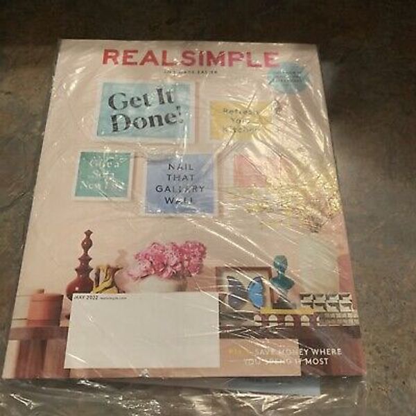 Real Simple MAGAZINE May 2022 ISSUE Plastic Wrapped