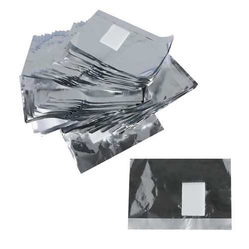 Thyonta Nail Foils Nail Remover， 100PCS Acetone Free Nail Polish Remover Nail Foil Wraps Foil Polish Nail Gel Remover for Home Nail Removal