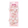 Cecily Make-Up Headband Pink & White Extra Soft Vintage Cosmetics