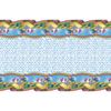 Unique Trolls Rainbow Rectangular Plastic Table Cover, 54" x 84", Multicolor