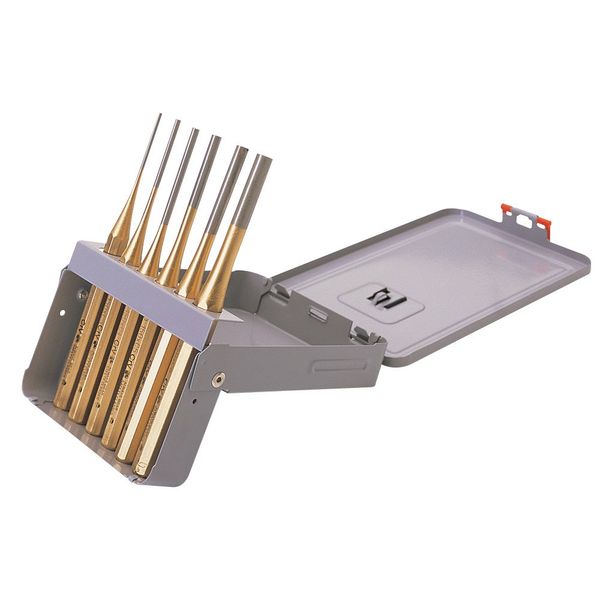 Draper Expert 74712 6-Piece Octagonal Parallel Pin Punch Set