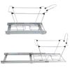 Double Pullout Trash Kitchen Container Can 35 Quart Under Counter Sliding Waste