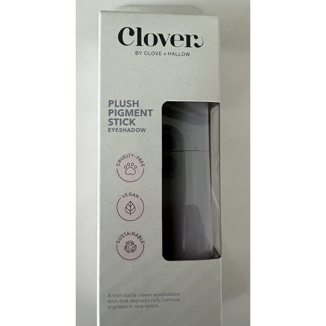 Clover Plush Pigment Stick Eyeshadow in Showstopper 3.8g/3.3ml Full Size - NIB