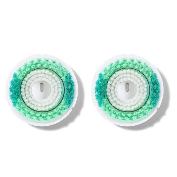 Clarisonic NEW Acne Prevention Facial Cleansing Brush Head Replacement, 2 Count