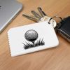 Azeeda 'Golf Ball On Tee' Plastic Ice Scraper (IC00041927)
