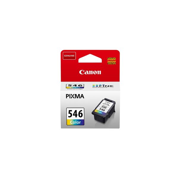 Canon CL-546 Genuine C/M/Y Colour Ink Cartridge - PIXMA Printer Compatible