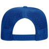 OTTO Polyester Foam Front 5 Panel Pro Style Mesh Back Trucker Hat - Red/Wht/RYL