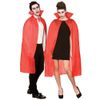 Wicked Costumes Vampire Cape with Stand Up Collar - Red