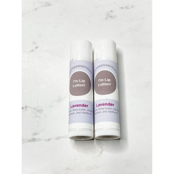 Some Essentials I'm Lip Lotion! Lip Balm 2 x Lavender NEW