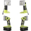 1000LM LED Work Light Suitable For Ryobi 18V Li-ion Battery Portable Flashlight