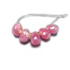 Stone Town Ruby Natural Stone Dew Drop Mirror Cut A Grade approx. 8x6 mm 5 Drop Set Earrings Material
