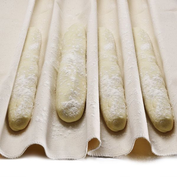 Professional Proofing Cloth Baker's Couche for Baguette Bread Loaf Dough 30 X 18 Inches