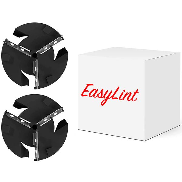 EasyLint Professional Lint Remover Fabric Shaver Replacement Blades: Quickly & Effectively Remove Fuzz, Bobbles & Pills from Sweaters, Clothes, Couch and Furniture. Includes One Package of (2) Blades.