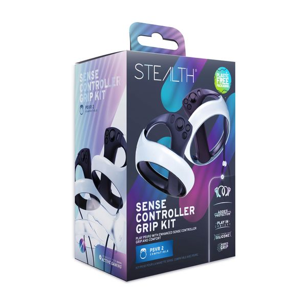 Stealth Sense Controller Grip Kit Compatible with PSVR2 - with enhanced grip and comfort