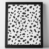 CraftStar Dalmatian Spots Stencil - Craft Size Animal Print Repeating Pattern Template