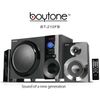 Boytone Wireless Bluetooth Stereo Audio Speaker System SD AUX USB FM Radio   
