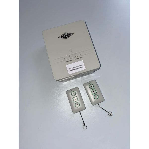 NECO Genesis remote control system + 2 remotes for roller shutters