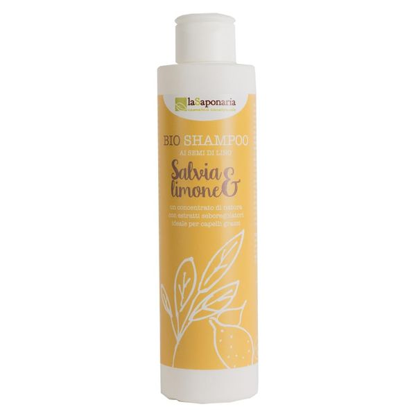 Organic Shampoo Sage and Lemon 200 ml