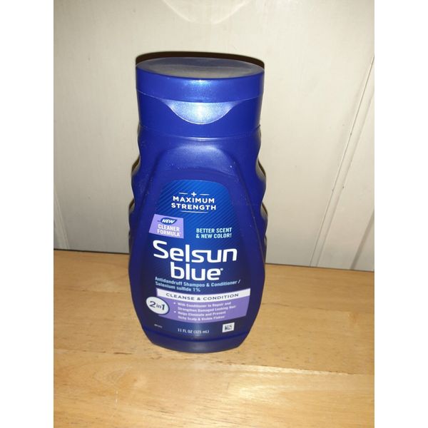 Selsun Blue Antidandruff Shampoo & Conditioner 11 fl. oz.  Exp. 8/26     NEW