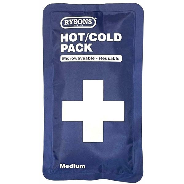 Reusable Hot Cold Heat Ice Gel Pack Medium for Muscle ache, Back Pain, First Aid