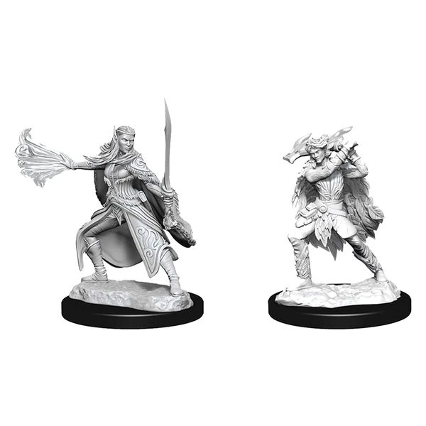 D&D Nolzur's Marvelous Miniatures: Winter Eladrin & Spring Eladrin
