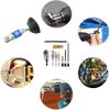 Professional 105° Right Angle Drill Extension & Screwdriver Bit Holder, 15pc Set