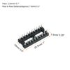 sourcing map DIP IC Chip Socket Adapter Round Pin 20P 2.54mm Pitch IC Socket for PCB Board Chip, 6 Pack