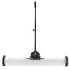 36" Magnetic Sweeper with Wheels 55Lbs Rolling Sweeper Lawn Yard Grass