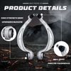 Front Lower Forward Rearward Control Arms Ball Joint Suspension Kit Set 4pc New