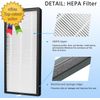 XD6065 Activated Carbon & XD6075 True HEPA Replacement Filter Compatible 