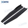 For Universal Car Gloss Black Side Skirt Extension Rocker Panel Lip Splitters