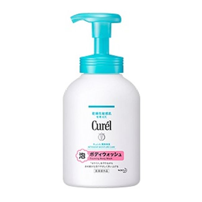 [Next-day delivery available] [Kao] Curel Foam Body Wash Pump 480ml [Quasi-drug]