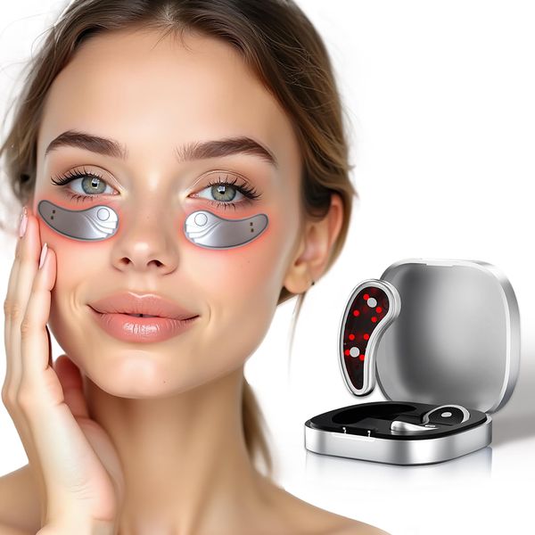 Under-eye Red Light Therapy Eye Patches for RevitaEyes, Portable Massage Eye Patches for Relieve Dark Circles, Eye Wrinkles, Eye Bags