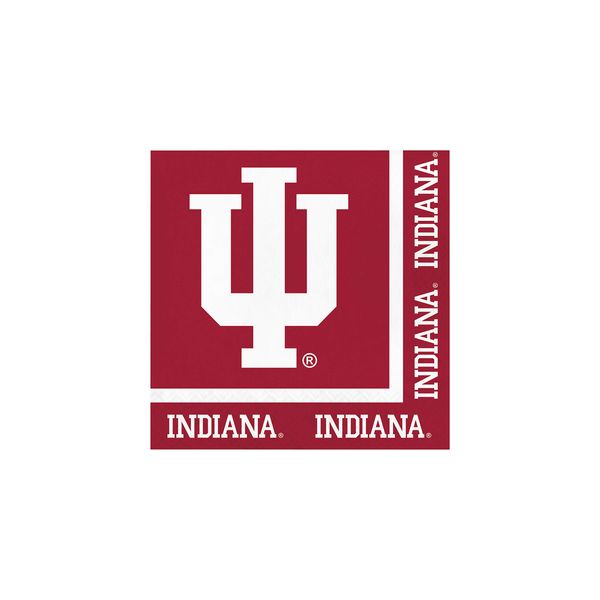 Indiana University Napkins, 60 ct