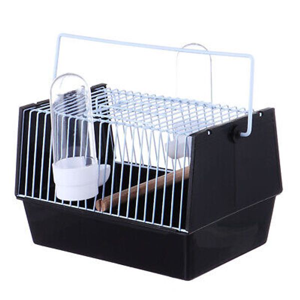 Bird Carrier with Handle Bite-resistant Hamster Cage Pet Travel Case Portable