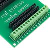 VOANZO 2PCS ESP8266 Breakout Board GPIO 1 into 2 Terminal Screw Board Compatible with ESP8266 ESP12E Block PCB Microcontroller Development Board