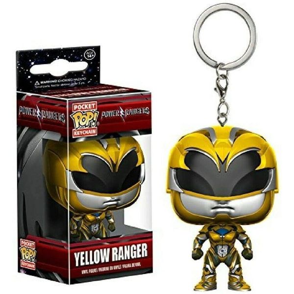 *NEW* Funko Pop Keychain: Power Rangers Yellow Ranger Toy Figure