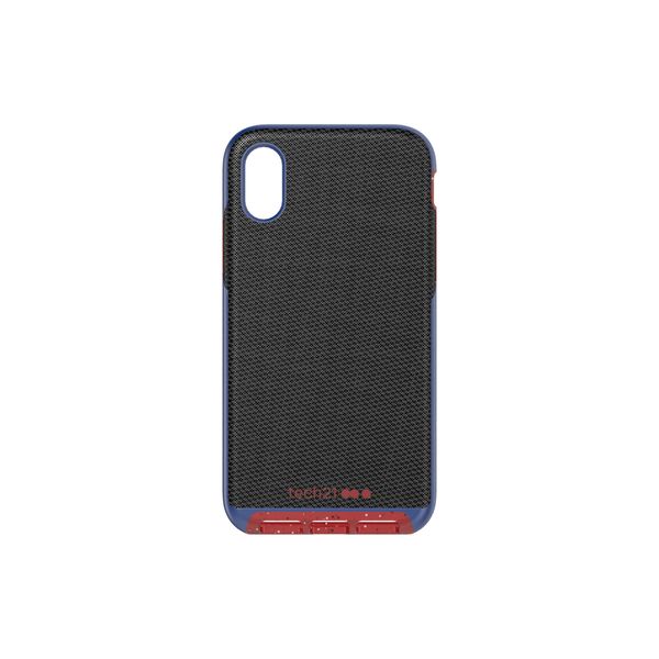 Tech Enterprises Protective Apple iPhone X/XS Case Slim Back Cover - Evo Luxe Active Edition - Black