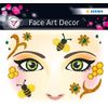 Face Art Sticker Honey Bee 1BL 1pack