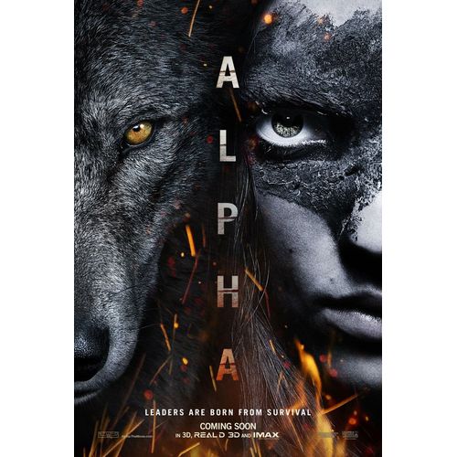 Movie Poster ALPHA 1 Sided ORIGINAL Advance 27x40 ALBERT HUGHES KODI SMIT-MCPHEE