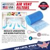 1 pack Electrostatic Register Floor Ceiling Air Vent Filters 12"X12' Reduce Dust
