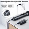 Dual UHF Supercardioid Handheld Wireless Vocal Microphone System Mic 10 Channel