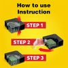 D-Con Refillable Corner Fit Mouse Poison Bait Station Refills, 10 Count