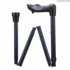 Arthritis Grip Cane - Folding, adjustable, Right Handed - Blue Ice [Electronics]
