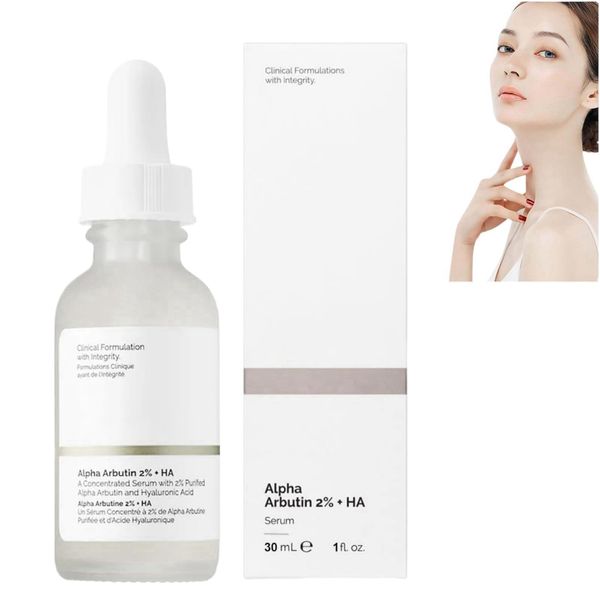 Alpha Arbutin 2% + Hyaluronic Acid,Brightening Serum,Moisturiser Face,Serums Skincare,Face Serum,Anti Aging Serum For Face,Face Serums For Face Smooth Skin,Dark Spots Removal,Face Serums30ML