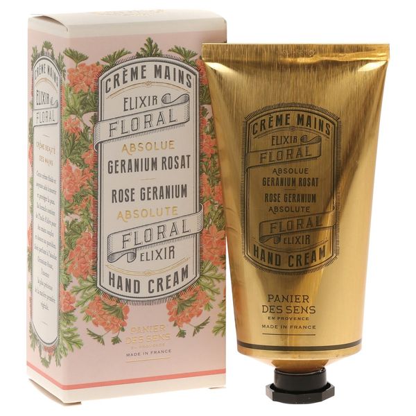 paniedesansu Absolut Rose Geranium Hand Cream 75ml (Hands Skin for Moisturizing, Boxed, huressyuhuro-raru Scent)