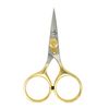 Fly Tying Offset Razor Scissor, 4in - Gold