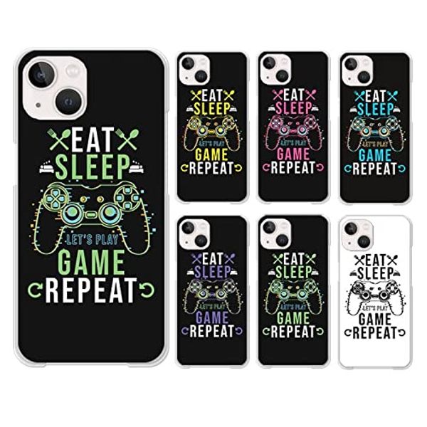 Smartphone Case Clear Case Hard Case Game Controller Game Console 05: Green Xperia 1 III/SO-51B