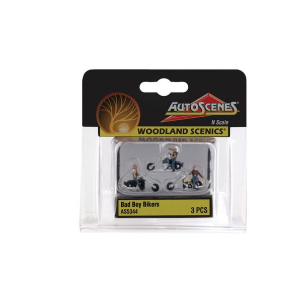 N Gauge - Bad Boy Bikers 3 Piece