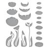 Spellbinders Fresh Picked Anemones Etched Die, Metal